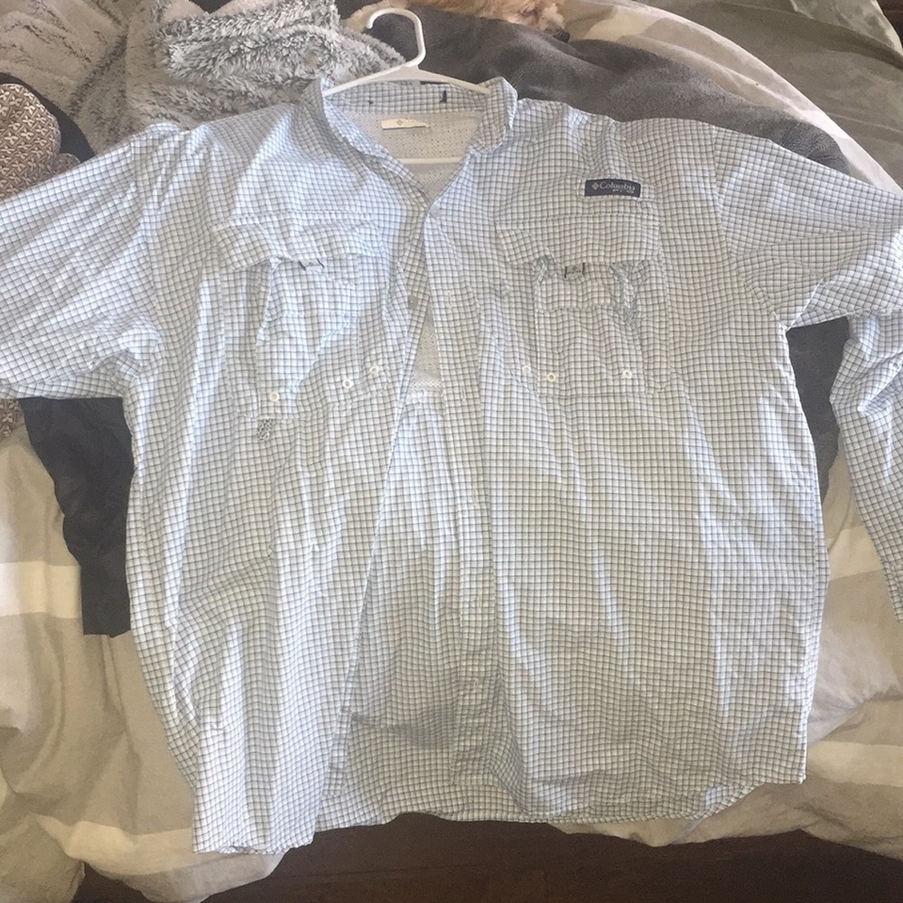Columbia PFG long sleeve dress shirt